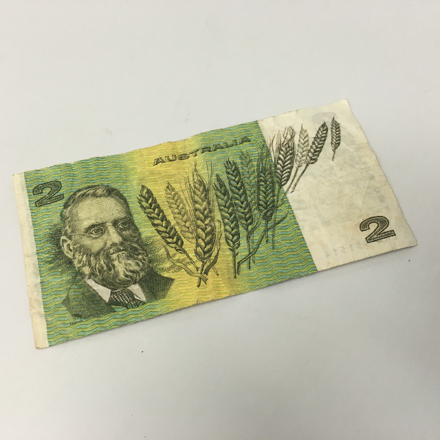 MONEY, Cash Notes - Australian $2